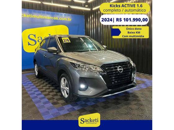 NISSAN KICKS 1.6 16V FLEXSTART ACTIVE XTRONIC